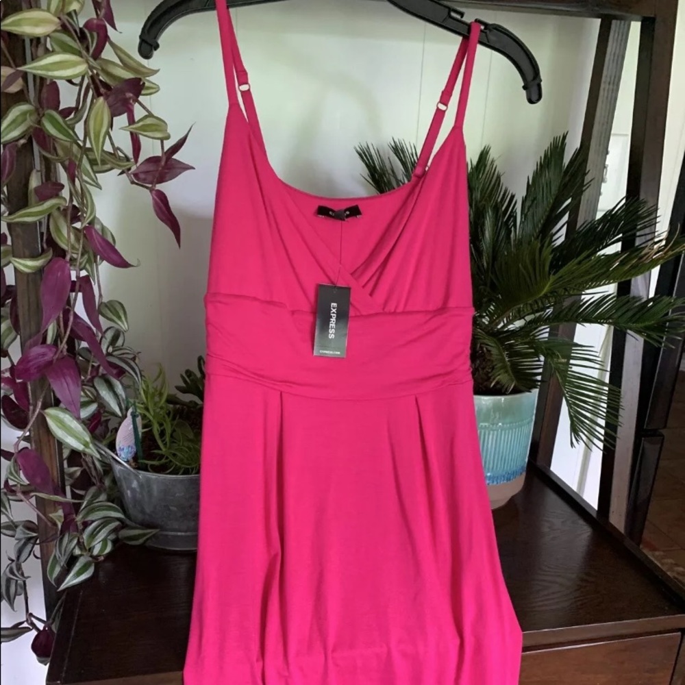 Express Dress XS Adj straps mini beach Dress
